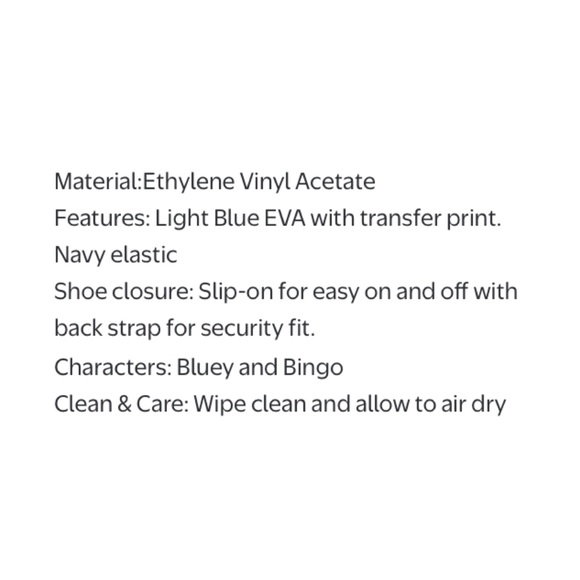 Bluey And Bingo Character Clog Sandals - Light Blue - Picture 6 of 14